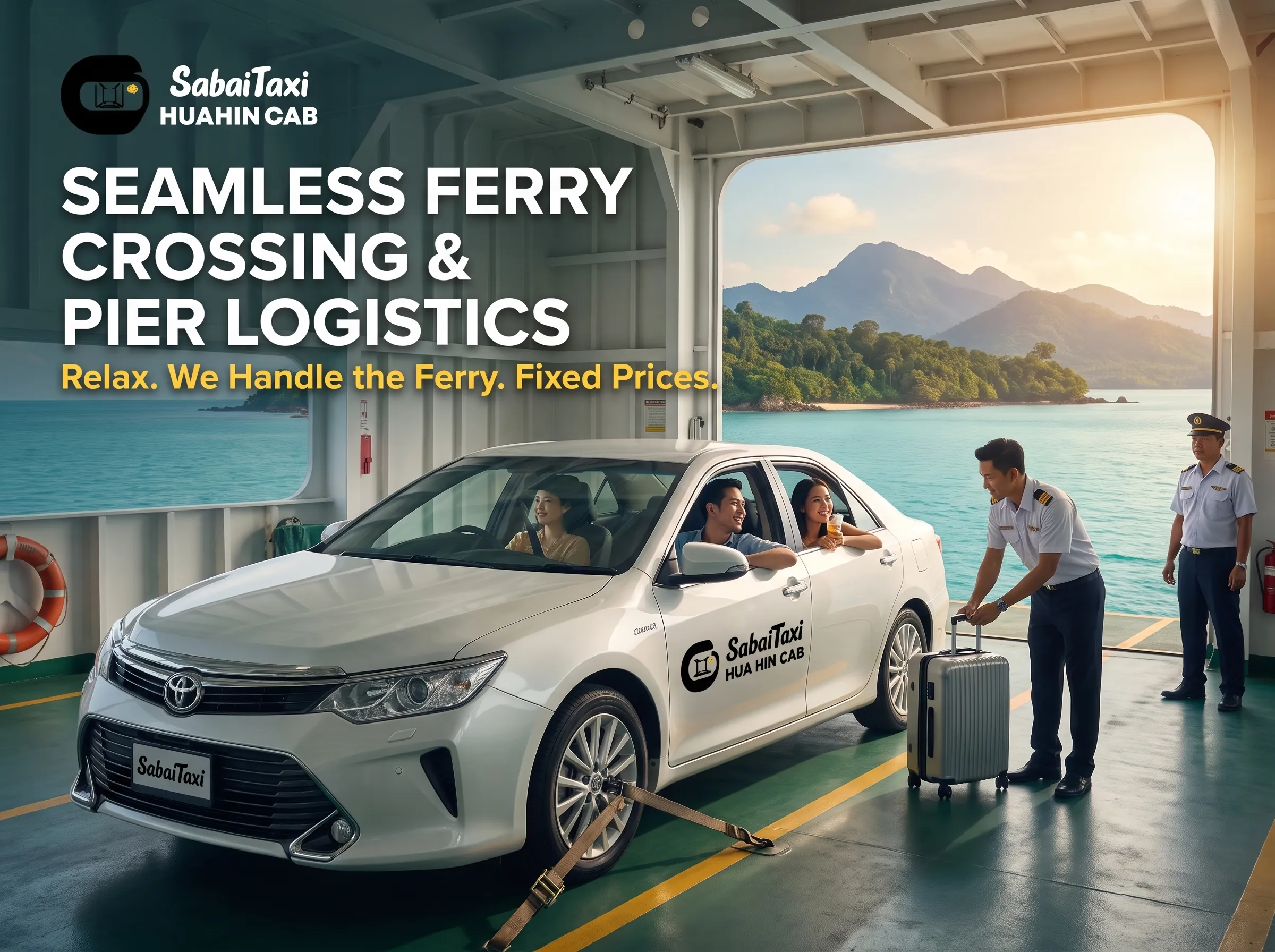 Logistics service for a seamless ferry crossing.