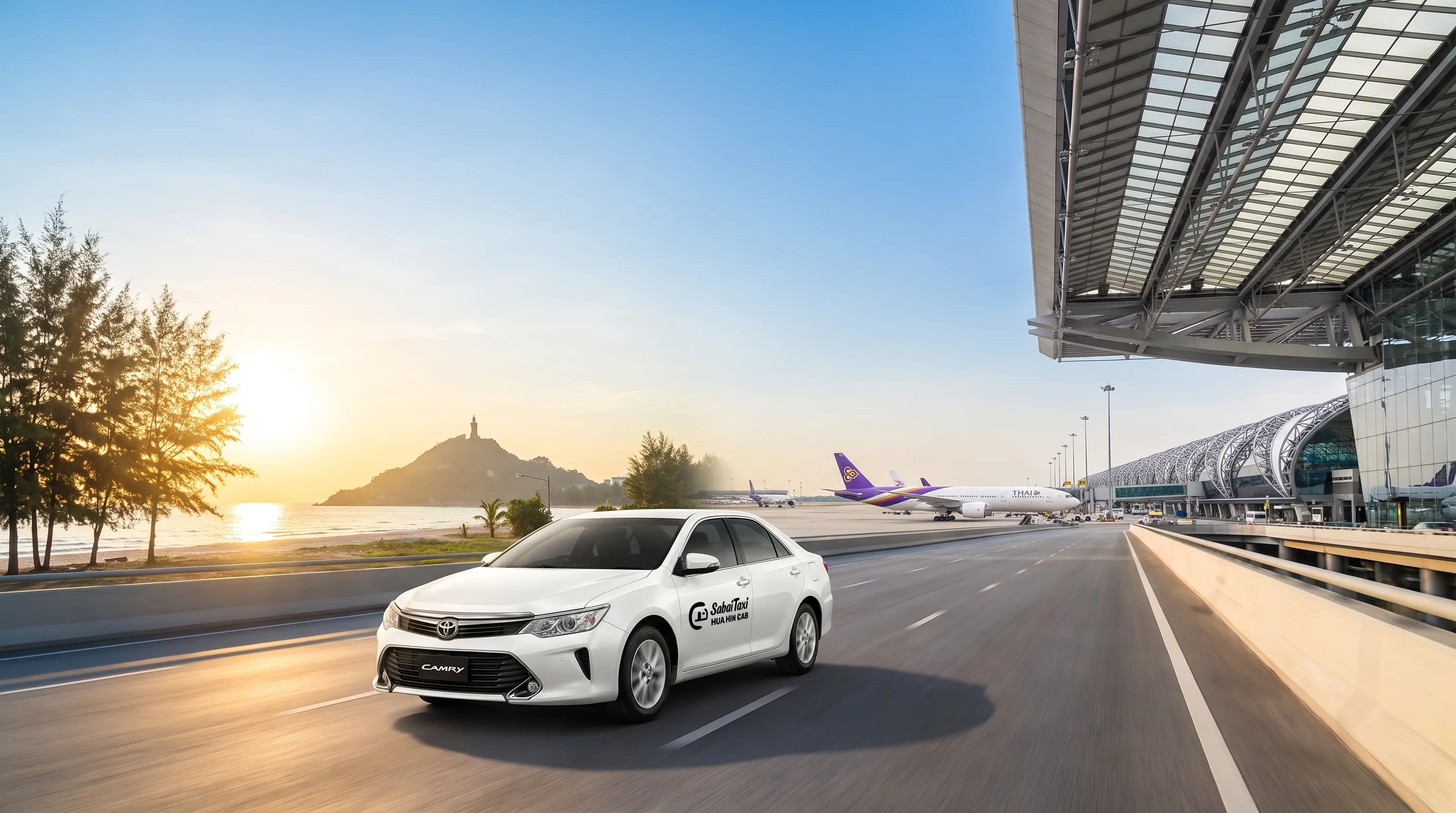Hua Hin to Bangkok Airport Taxi Service