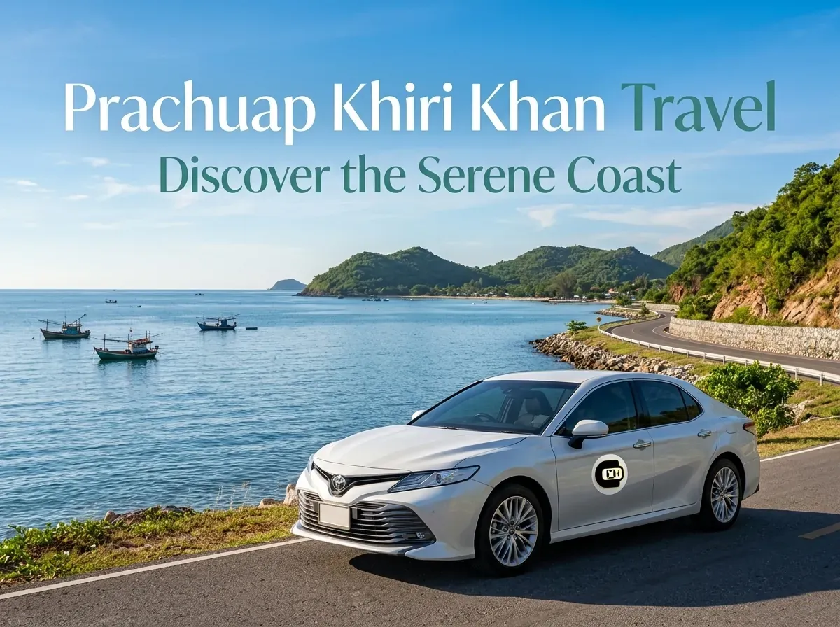 Discover Prachuap Khiri Khan travel with comfortable private taxi services to the serene coast.